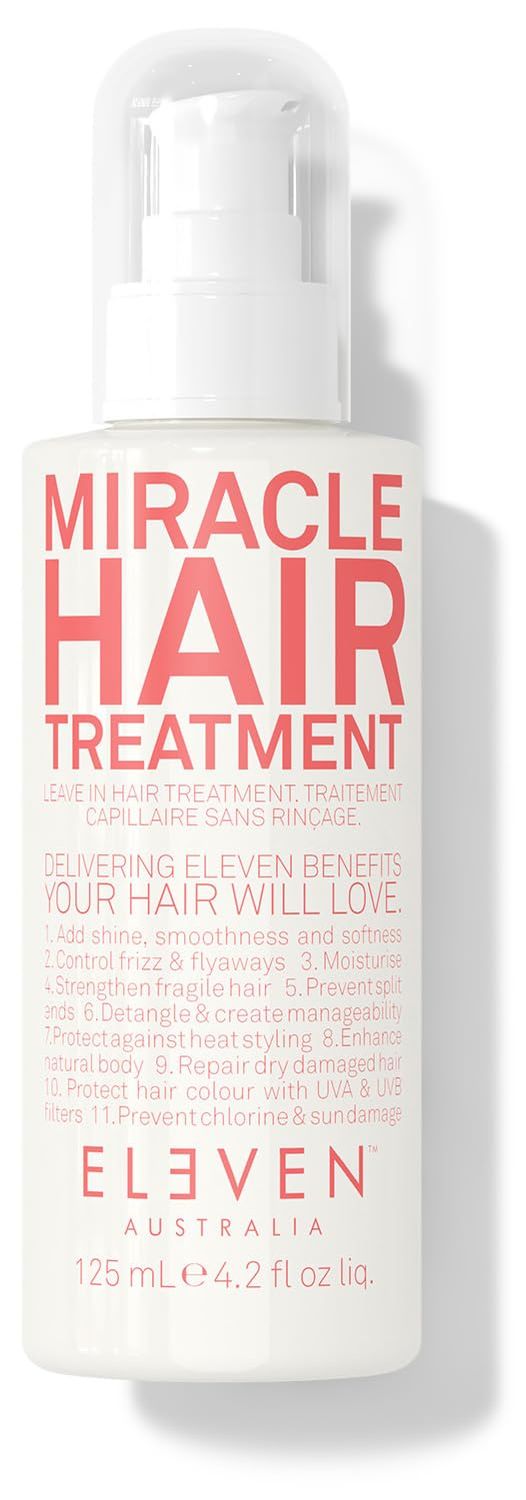 ELEVEN AUSTRALIA Miracle Hair Treatment Protect &amp; Repair Hair Before Styling - 4.2 Fl Oz