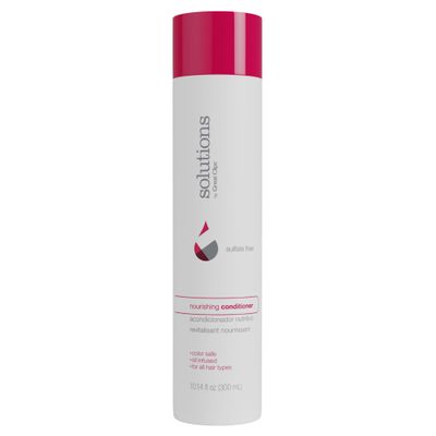 GREAT CLIPS Solutions Nourishing Conditioner 10 fl oz | Argan Oil | Sulfate and Paraben Free | Hydrates and Repairs Hair | Safe for Colored-Treated Hair