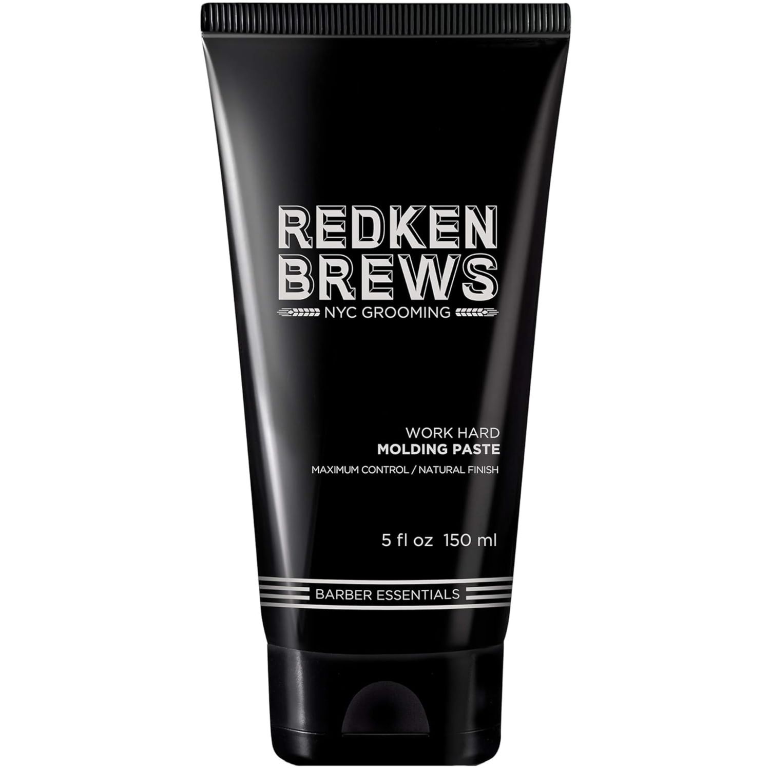 Redken Brews Molding Paste For Men | Men&#39;s Hair Styling Paste | High Hold &amp; Maximum Control | Natural, Matte Finish | Sulfate Free | For All Men&#39;s Hair Types