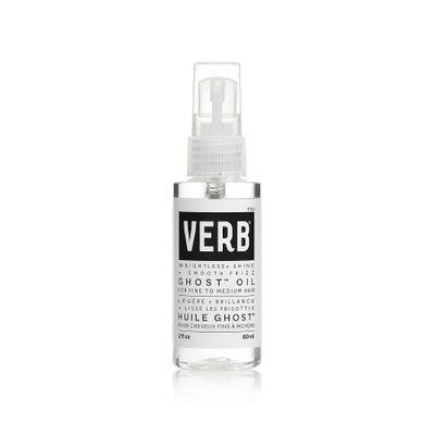 VERB Ghost Oil, 2 fl oz- Weightless Hair Oil for Fine to Medium Hair - Smooths Frizz, Adds Shine - No Paraben or Gluten Free and Free of Harmful Sulfate