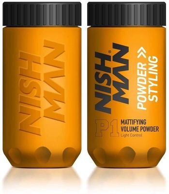 nishman 2 Pack Mattifying Volume Wax Powder