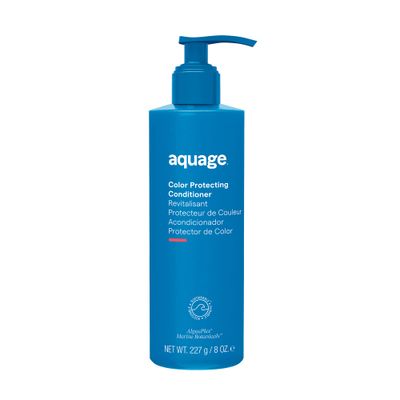 Aquage Color Protecting Conditioner, Deep-Penetrating Moisturizer Seals in Haircolor, Infused with Nutrient-Rich Sea Botanicals, Restores Hair and Adds Shine, 8 oz.