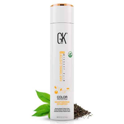 GK HAIR Moisture Repair Shampoo | Nourishing &amp; Anti-Dandruff Shampoo for Women &amp; Men with Dry, Frizzy, or Color-Treated Hair | Sulfate-Free Formula for a Smooth Hair Care Routine | 10.1 fl oz