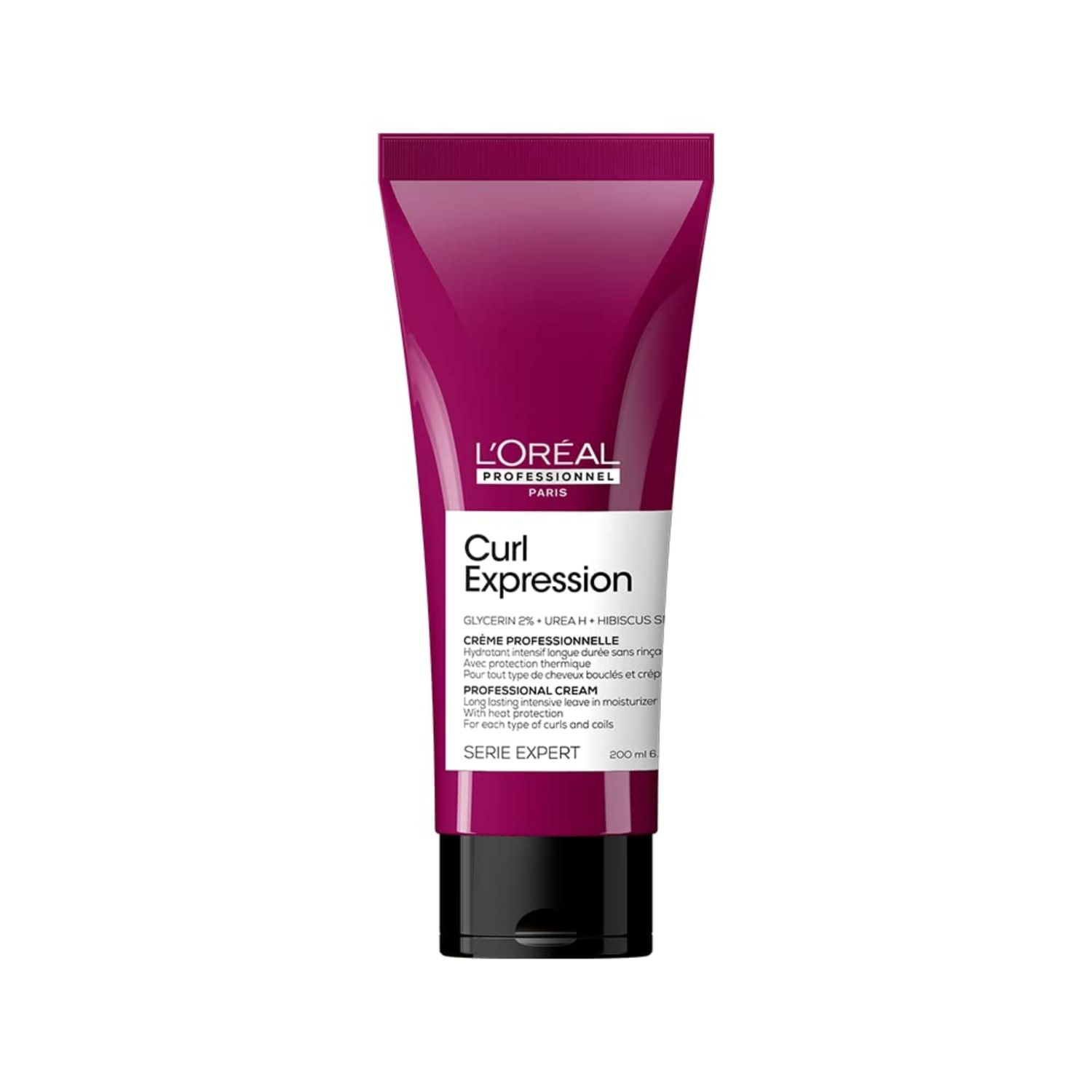 L&#39;Oreal Professionnel Curl Expression Leave-In Cream - For Curly and Coily Hair, Provides 2X More Hydration, Paraben Free