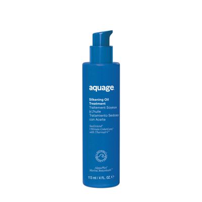 Aquage SeaExtend Silkening Oil Treatment, Ultra-Light Formula Smooths, Silkens and Adds Brilliant Shine, 4 oz.