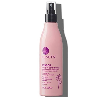 Luseta Rose Oil Leave in Conditioner for Fine &amp; Dry Hair,Nourishing,Moisture,Volume,Silicone-Free,8.5Fl Oz