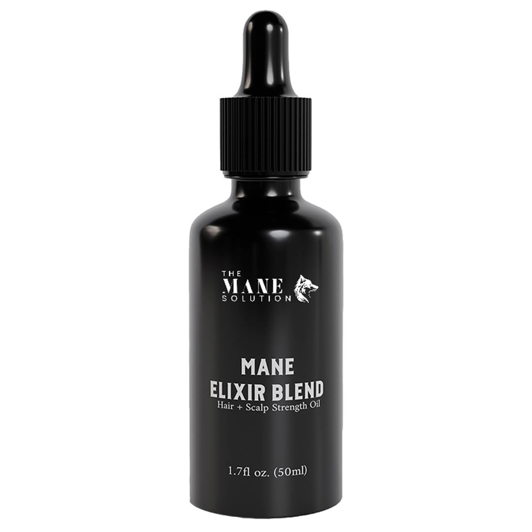 The Mane Elixir Blend: 11-in-1 Hair Growth Oil Serum For Thinning Hair, Hair Loss &amp; Hair Regrowth - 50ml