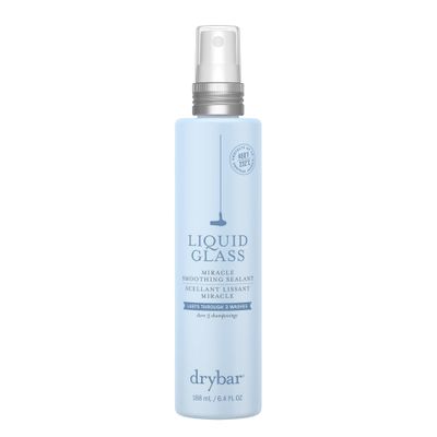Drybar Liquid Glass Moisture-Rich Miracle Smoothing Sealant for Fine-Medium Hair | Heat Protectant for Hair, Lasts Through 3 Washes for Long-Lasting Frizz Resistance and High-Shine Finish