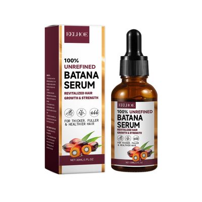 EELHOE Batana Oil for Hair Growth Dr Sebi Organic 100% Raw Batana Oil Serum and Castor Oil for Thicker Stronger Pure Natural Hair Strengthening Oil for Women Men