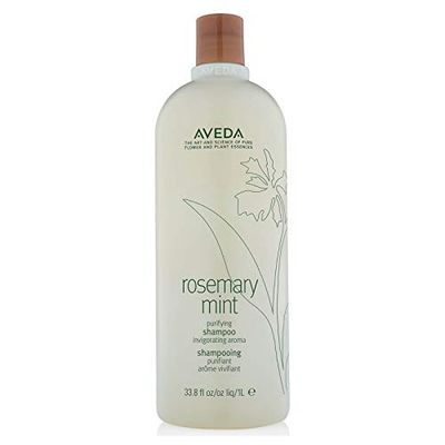 Aveda Rosemary Mint Purifying Shampoo | Clarifying Shampoo | Adds Shine | for Normal to Oily Hair, Fine to Medium Hair Types | 97% Naturally Derived*, 33.8 Fl Oz