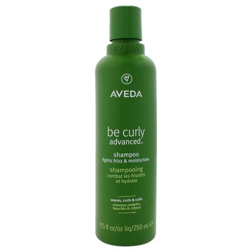 Aveda Be Curly Advanced Shampoo | Moisturizing Shampoo for Curly, Coily, Wavy Hair | Fights Frizz | Sulfate Free, Silicone Free | 94% Naturally Derived*, 8.5 Fl Oz