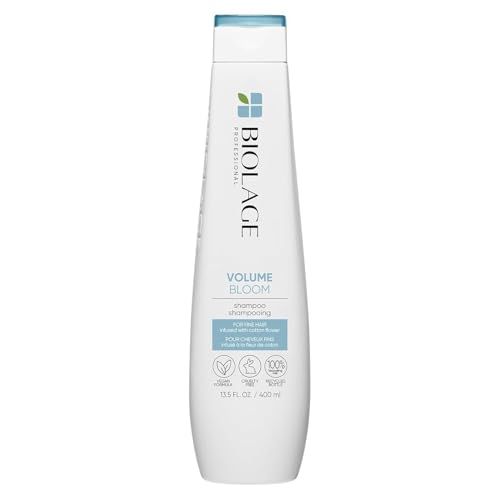 Biolage Volume Bloom Shampoo | Volumizing Shampoo | Lightweight Volume &amp; Shine | For Fine Hair | Paraben &amp; Silicone-Free | Vegan | Cruelty Free | Salon Shampoo | 13.5 Fl. Oz