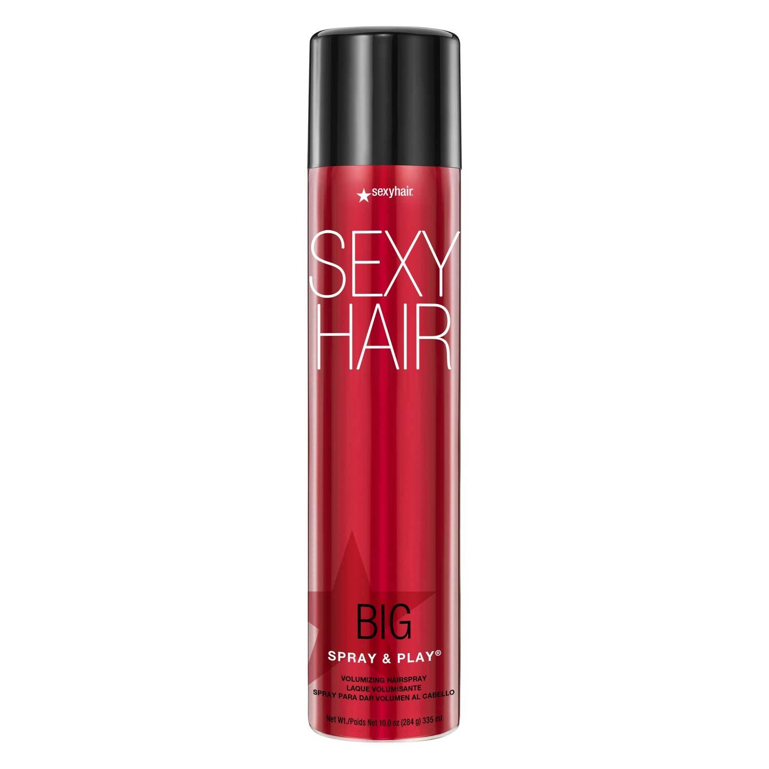 SexyHair Big Spray &amp; Play Volumizing Hairspray | Hold and Shine | Up to 72 Hour Humidity Resistance | All Hair Types