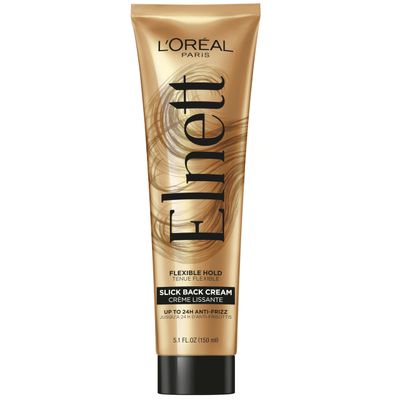 L&#39;Oreal Paris Elnett Slick Back Styling Cream, Anti-Frizz Hair Cream for Flexible Hold, Frizz Control, Polished Shine and Slick Finish, 5.1 Fl Oz