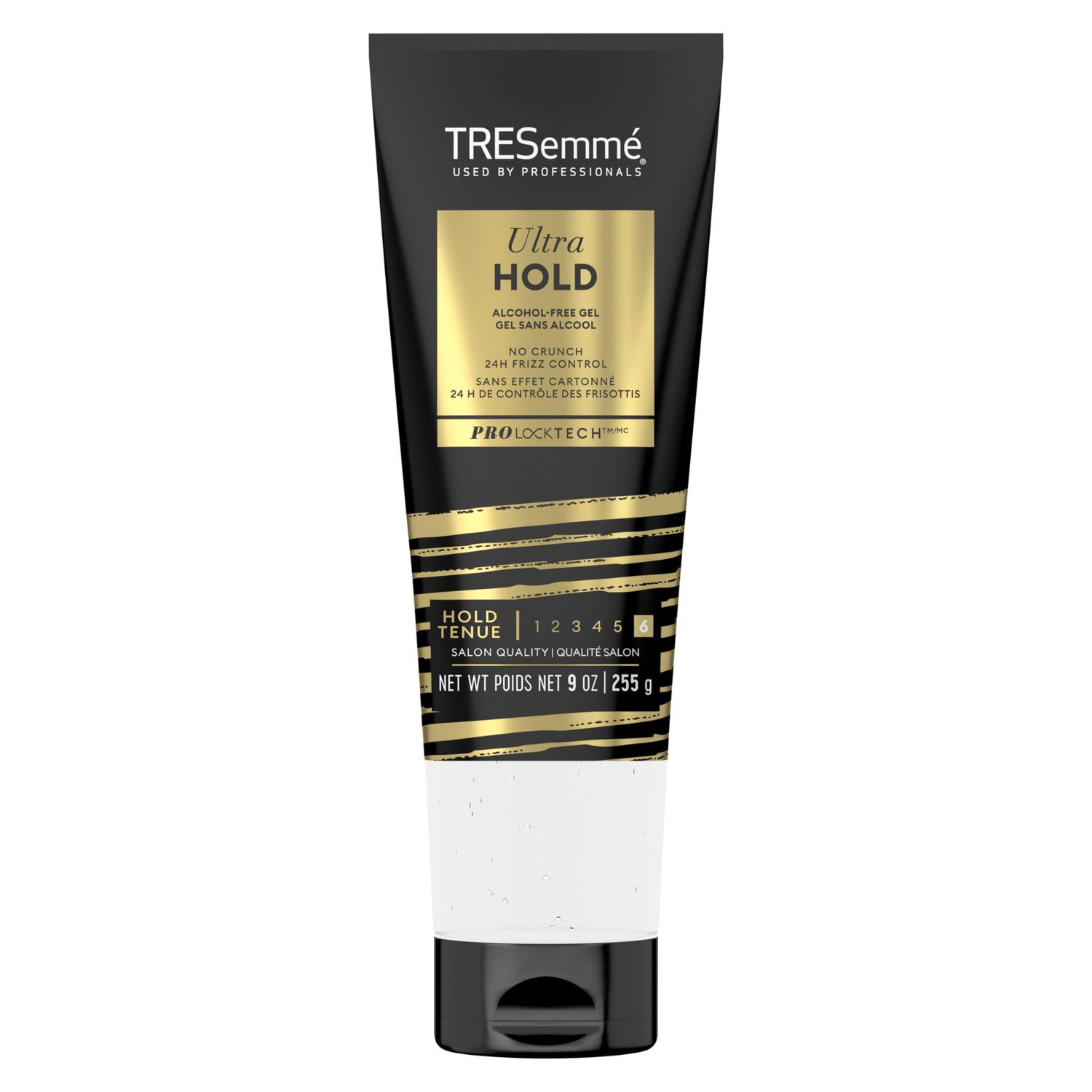 TRESemm Alcohol-Free Gel Ultra Hold for 24H Frizz Control, with Pro Lock Technology, 9 oz