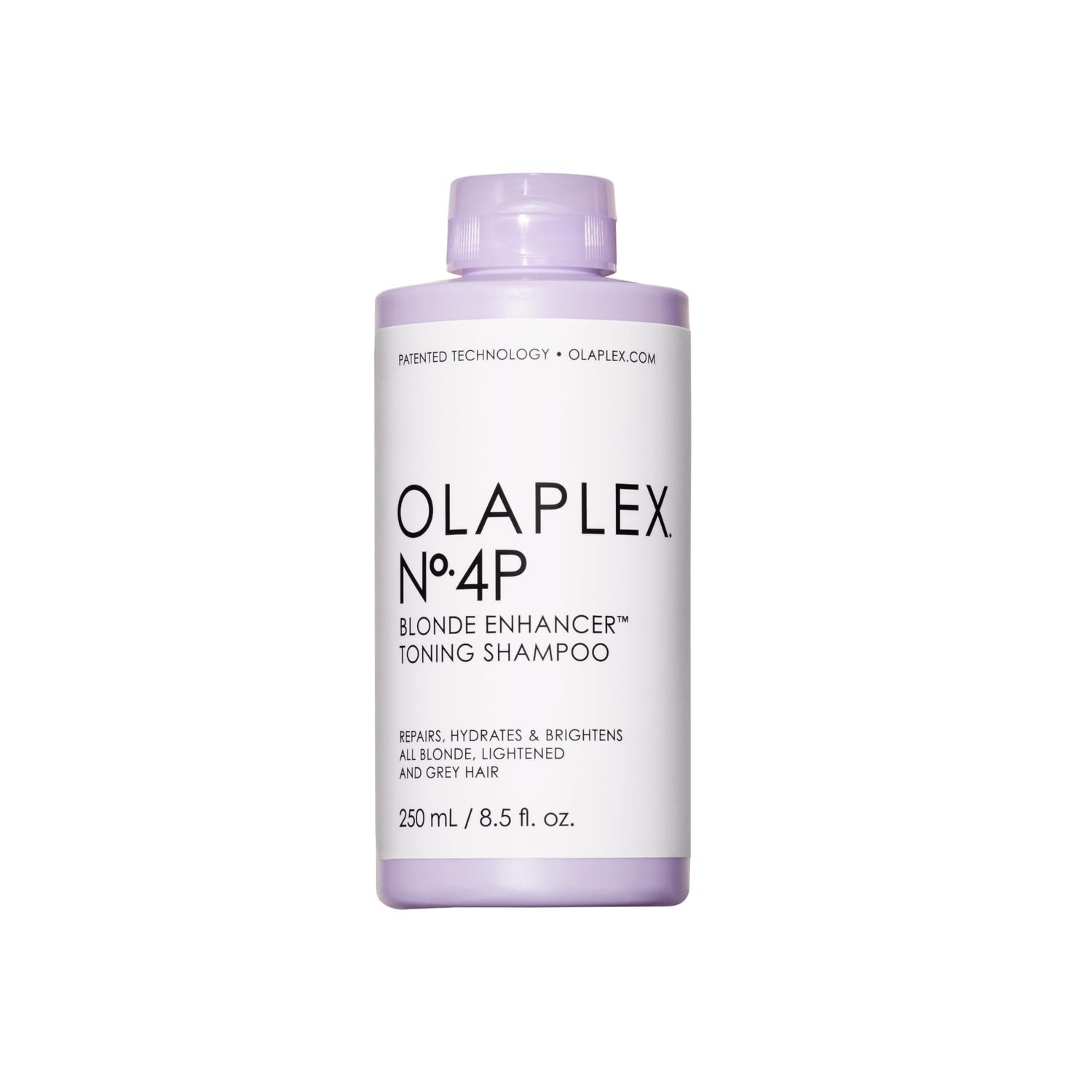 Olaplex No. 4P Blonde Enhancer Purple Toning Shampoo, Repairs, Hydrates, &amp; Brightens All Blonde, Lightened, &amp; Grey Hair, 8.5 fl oz