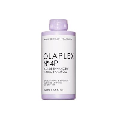 Olaplex No. 4P Blonde Enhancer Purple Toning Shampoo, Repairs, Hydrates, &amp; Brightens All Blonde, Lightened, &amp; Grey Hair, 8.5 fl oz