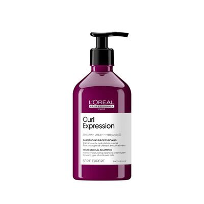 L&#39;Oreal Professionnel Curl Expression Moisturizing Shampoo - Hydrates &amp; Detangles For Curly &amp; Coily Hair Types, Sulfate &amp; Paraben Free