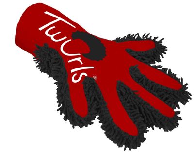 Twurls Glove Twurls Hair Glove for Men and Women. Its Ambidextrous (Left or Right Handed), Machine Washable for extended use works well for Curling, Twisting &amp; Dread Locking Natural Hair.
