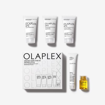Olaplex Strong Start Haircare Kit: Repair &amp; Style, No. 3, 4, 5, 6, 7, Strengthens &amp; Adds Moisture, Frizz Control, Adds Maximum Shine, For All Hair Types