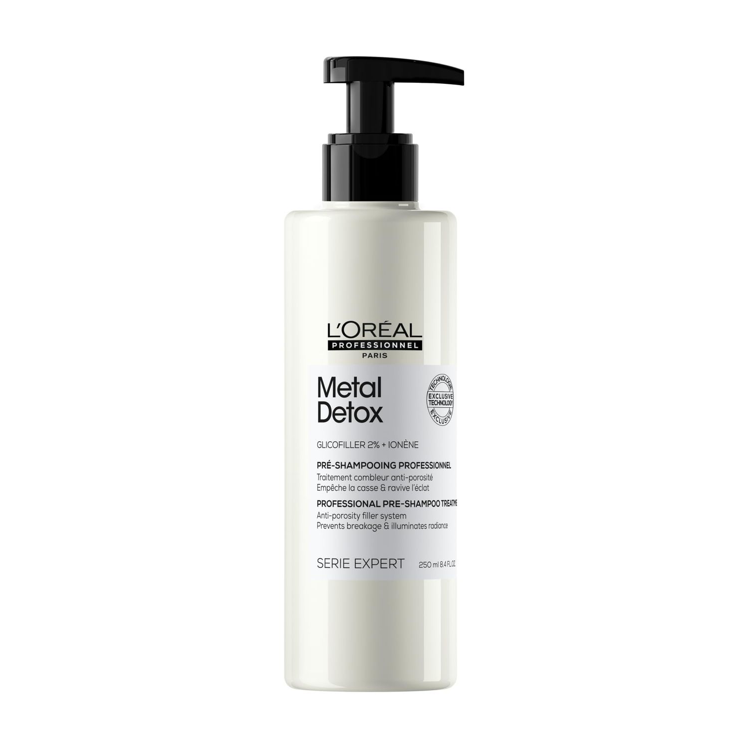 L&#39;Oreal Professionnel Metal Detox Pre-Shampoo Treatment - Strengthens, Refills Micro-Breaks and Protects Against Hard Water Metals, For Damaged and Color Treated Hair