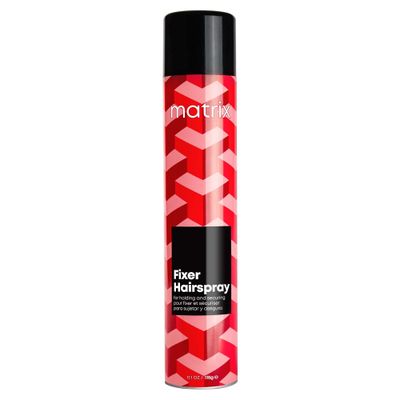 Matrix Styling Fixer Vegan Hairspray - Adds Flake-Free Lift, Fullness and Volume, Controls Frizz, Dry Finish With Flexible Hold, For All Hair Types, 11.1 Oz