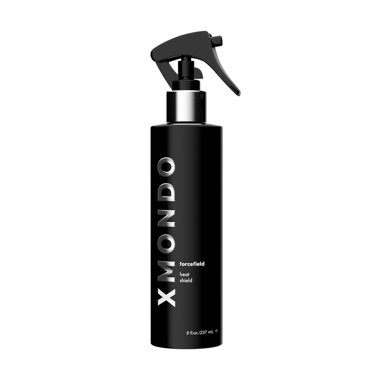 XMONDO Hair Forcefield Heat Shield - Vegan Formula with Pro-Vitamin B5 to Shield From Heat up to 500 degrees F, Reduce Drying Time, and Add Light Hold, 8 Fl Oz 1-Pack