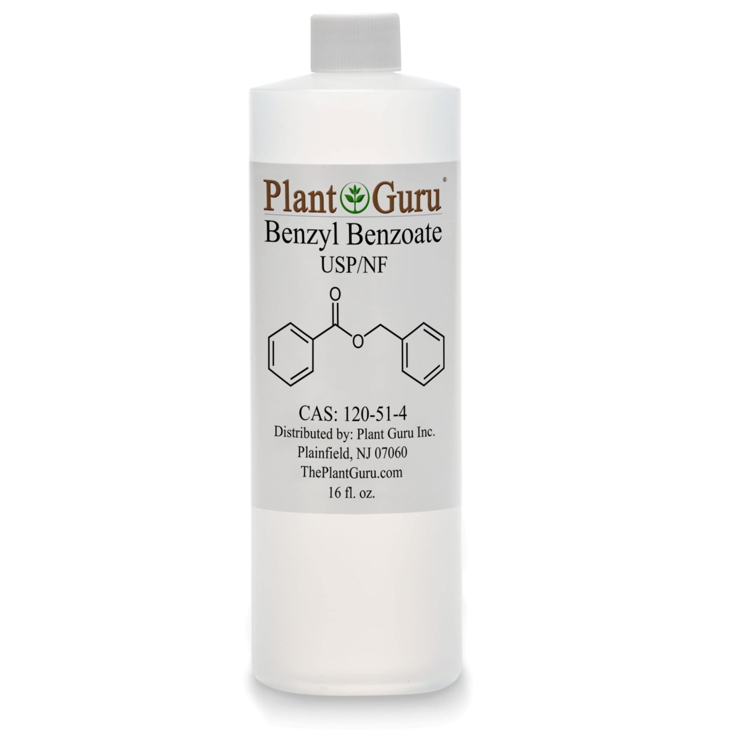 Benzyl Benzoate USP Grade Liquid 16 fl. oz. - Great for Fragrance/Aroma Compounds, Cosmetics, Hair &amp; Scalp Products.