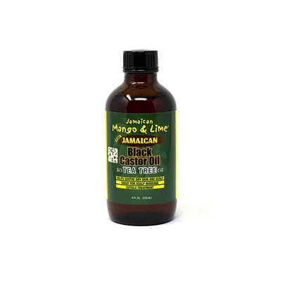 Jamaican Mango &amp; Lime Black Castor Oil (Tea Tree) 4oz