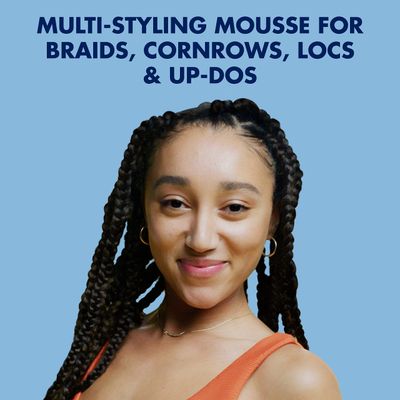 SheaMoisture Manuka Honey &amp; Yogurt Smooth &amp; Hold Multi-Styling Hair Mousse For Nourishment 7.5 oz