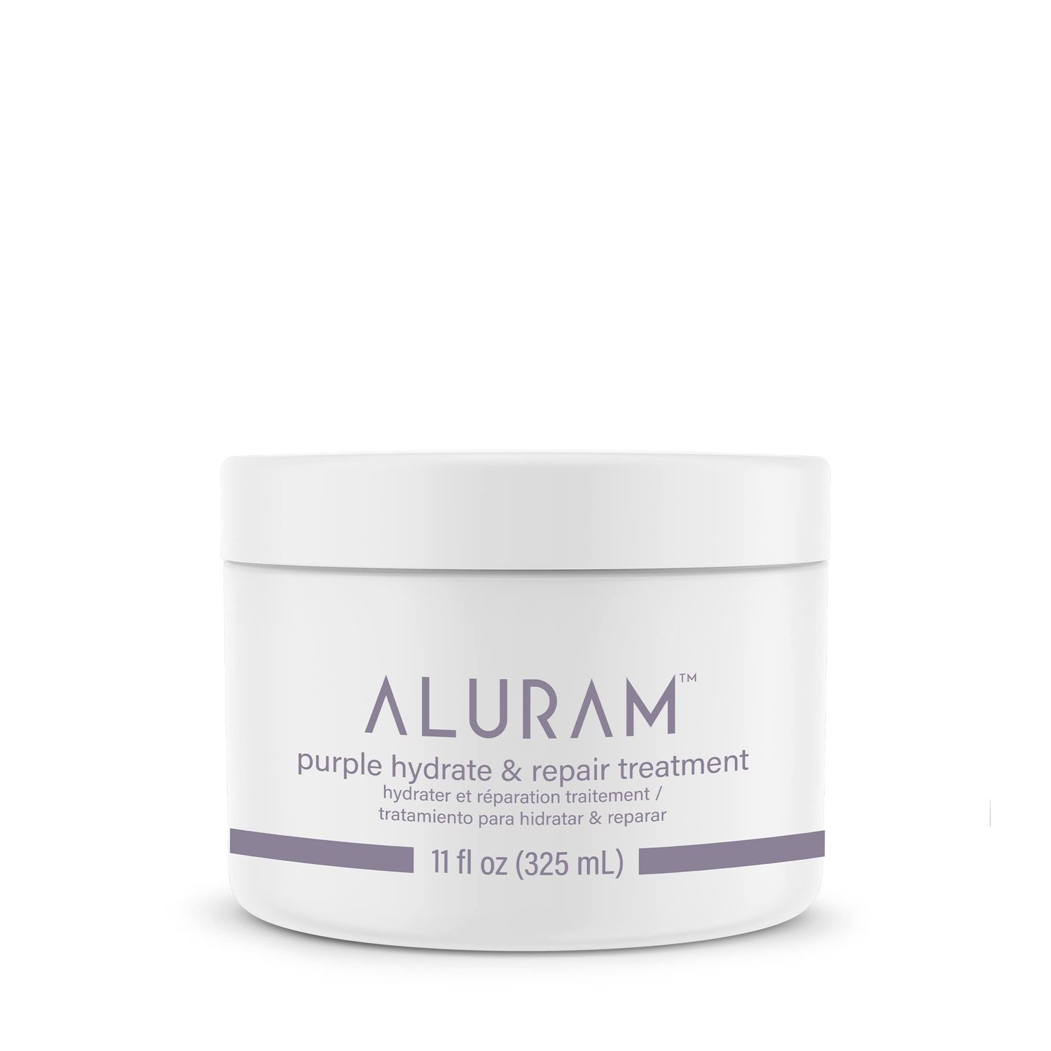 ALURAM Purple Hydrate &amp; Repair Hair Treatment, Intense Moisture Infusion, Clean Hydration Boost for Silver &amp; Color Treated Hair,11 Fl Oz