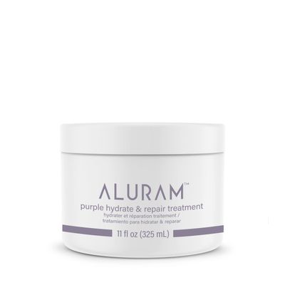 ALURAM Purple Hydrate &amp; Repair Hair Treatment, Intense Moisture Infusion, Clean Hydration Boost for Silver &amp; Color Treated Hair,11 Fl Oz