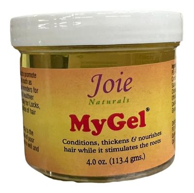 Joie Naturals MyGel Hair Gel for Women Edge Control Braiding Gel - 4Oz Hair Gel for Men - Gel for Curly Hair Enriched with Plant Oils, Herbal Extracts - Nourishing Styling Gel for Braids,