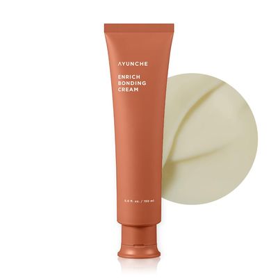 AYUNCHE Enrich Bonding Hair Cream 5.1 fl oz [For Dry &amp; Damaged Hair] | Hair Bonding Technology | Intensive Damage Repair | Hydration &amp; Anti-Frizz | Up to 450F Heat Protection | Korea Salon Brand