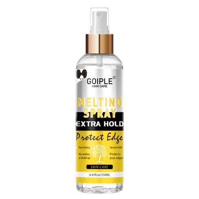 8.45 fl oz Lace Melting and Holding Spray Glue-Less Hair Adhesive for Wigs, Lace Bond Adhesive Spray Wig Spray for Closure Wigs Closure Front Extensions, Strong Natural Finishing Hold with Control