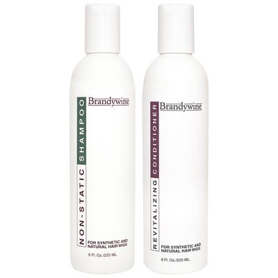 Brandywine Non Static Shampoo &amp; Revitalizing Conditioner 8 Ounce., Value Pack Bundle 2 items