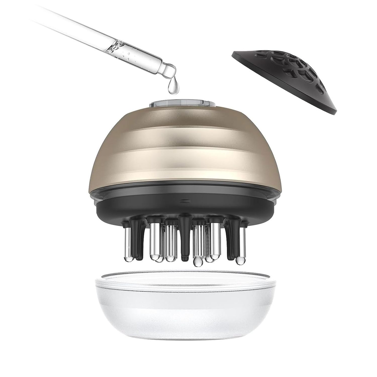 Hair Oil Applicator Scalp Head Massager for Hair Growth, Hair Oiling Applicator Oil Dispenser for Hair Care Treatment Oil Medicine Essential Oil Serum