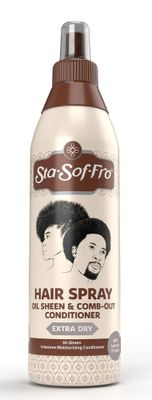 Sta-Sof-Fro Hair &amp; Scalp Spray Comb Out Conditioner with Lanolin, Extra Dry (250mL)