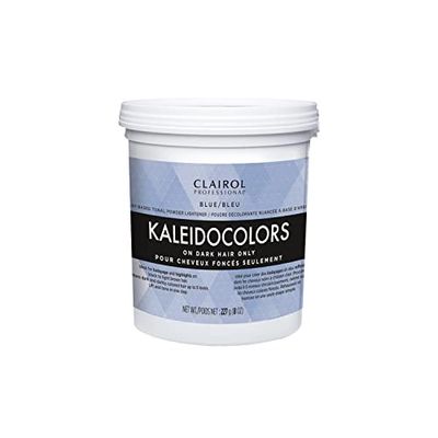 Clairol Professional Kaleidocolors, Blue Tub, 8 oz. Hair Lightener for Dark Hair