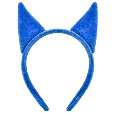 Merroyal Blue Cat Ears Headband Halloween Accessory Cat Costume Playing Dress Up &amp; More(Blue)