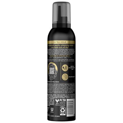 TRESemm Hair Mousse, 6-Pack - Extra Hold Alcohol-Free, Non-Drying Anti-Humidity, Anti-Frizz Hair Products, 6.5 Oz Ea