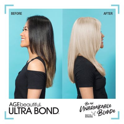 ULTRA BOND 40 Volume Hair Developer with Built-in Bonding to Strengthen &amp; Protect Hair, 4 Fl Oz