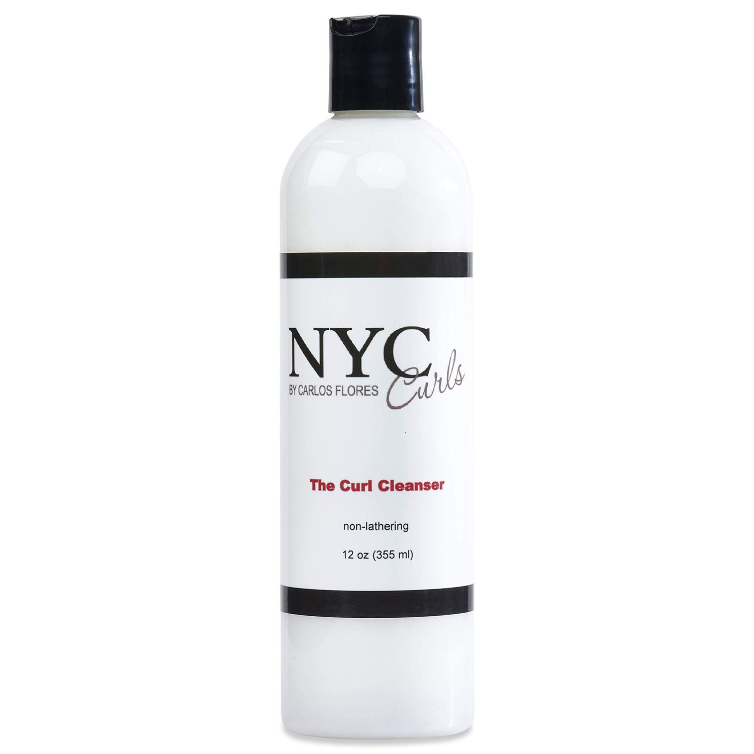 NYC Curls The Curl Cleanser | Best Sulfate Free Shampoo Alternative for Curly, Coily, &amp; Wavy Hair | Zero Lather &amp; Color Safe | Sulfate Free &amp; Vegan | 12 FL OZ