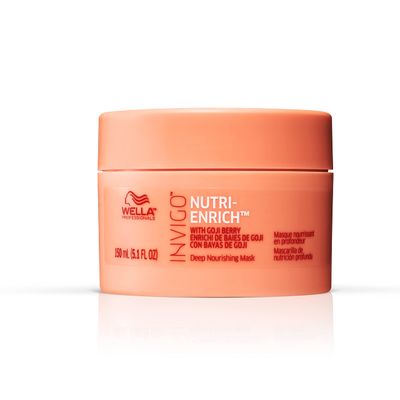 Wella Professionals Invigo Nutri-Enrich Mask| Deep Nourishing &amp; Moisturizing Hair Mask For Dry &amp; Damaged Hair| 5.07 Fl Oz