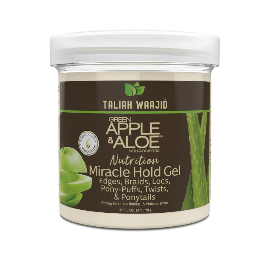 Taliah Waajid Green Apple &amp; Aloe Nutrition Miracle Hold Gel 16oz (T028)