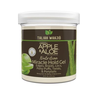 Taliah Waajid Green Apple &amp; Aloe Nutrition Miracle Hold Gel 16oz (T028)