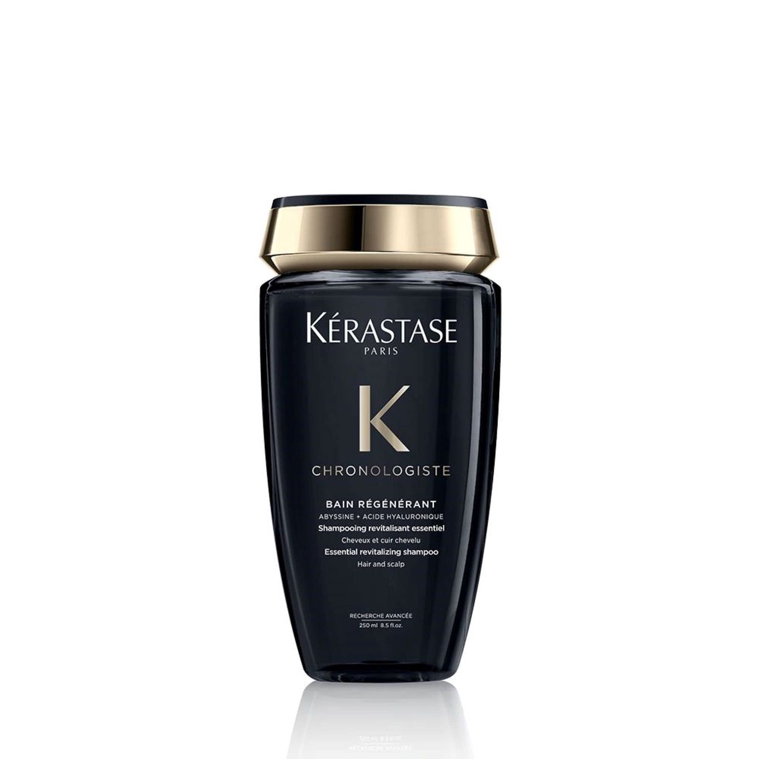 KRASTASE Chronologiste Rgnrant Shampoo, Revitalizes Hair &amp; Scalp with Hyaluronic Acid &amp; Vitamin E for Dull, Dry, Brittle &amp; Sensitized Hair Types, 8.5 Fl Oz