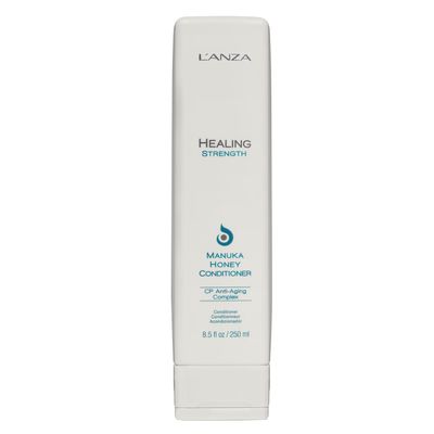 LANZA Healing Strength Manuka Honey Conditioner - Strengthens, Protects and Restores Weak, Fragile, and Aged Hair, Rich with Keratin Protein, Healing Oils, and Vitamin C (8.5 Fl Oz)