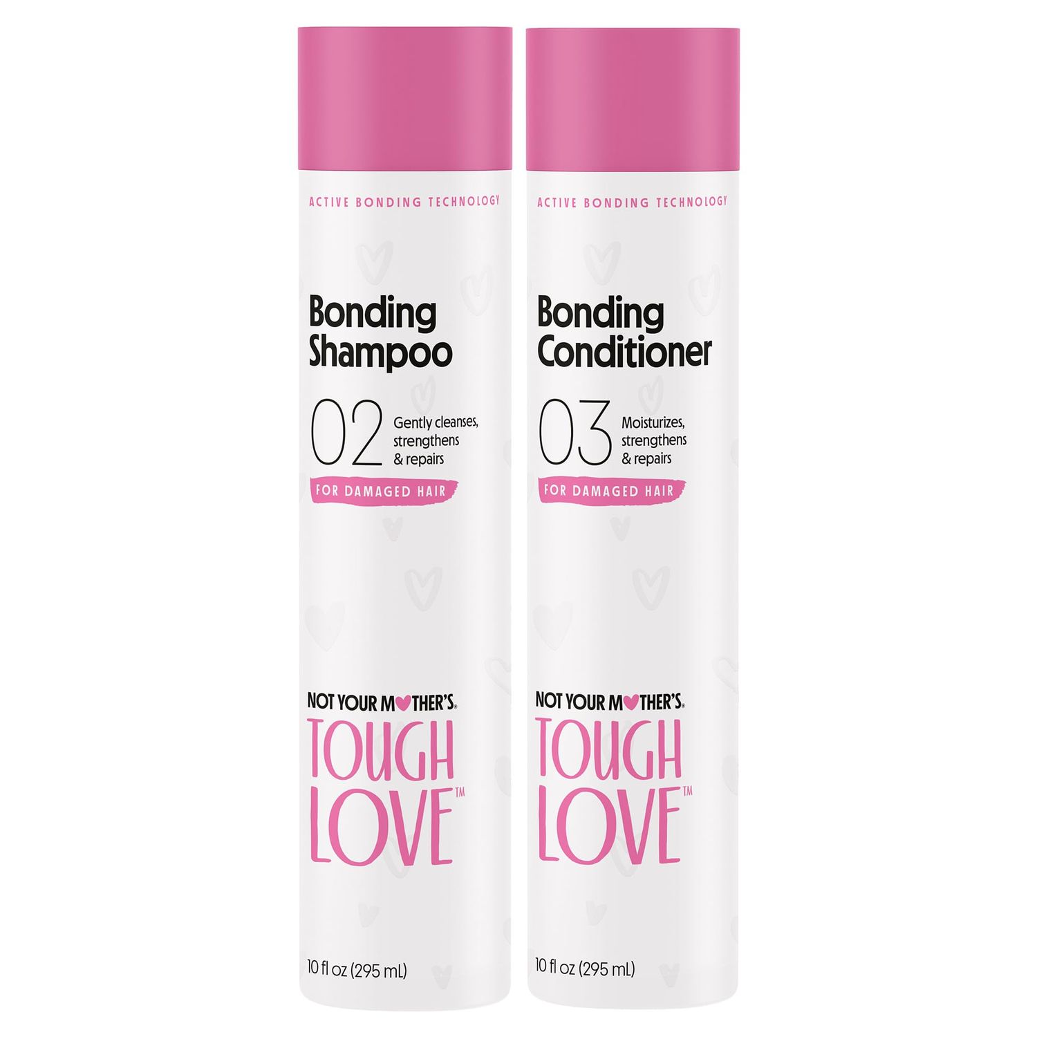 Not Your Mother&#39;s Tough Love Shampoo &amp; Conditioner (2-Pack) - 10 fl oz - Helps Strengthen Hair, Repair Hair, and Condition Damaged Hair