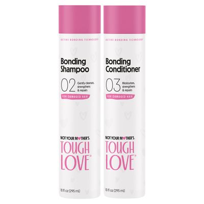 Not Your Mother&#39;s Tough Love Shampoo &amp; Conditioner (2-Pack) - 10 fl oz - Helps Strengthen Hair, Repair Hair, and Condition Damaged Hair
